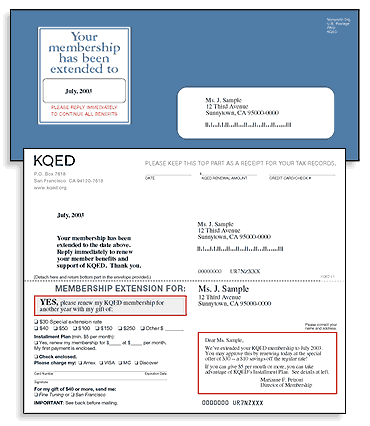 Auto Extension Mailing